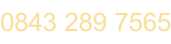 0843 289 7565