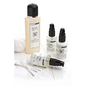 Makeup productshot on tiled surface